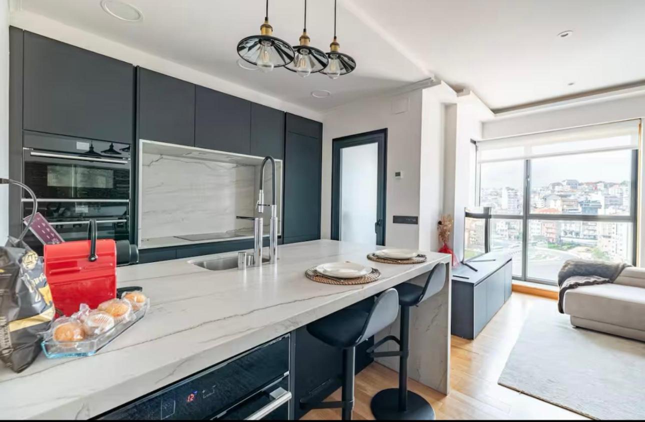 Apartamento Centrico Y Moderno Con Vistas A La Ria Comarca de Comarca de Vigo Buitenkant foto
